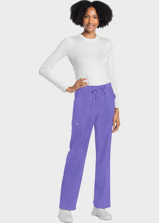 Cherokee WW Originals Ultra Women's Mid Rise Drawstring Trouser Cargo Pant