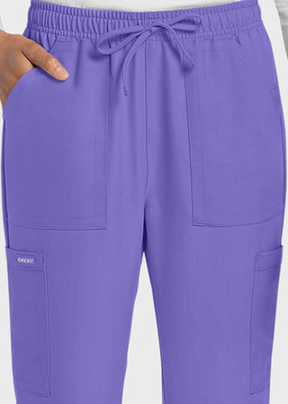 Cherokee WW Originals Ultra Women's Mid Rise Drawstring Trouser Cargo Pant