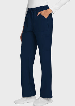 Cherokee WW Originals Ultra Women's Mid Rise Drawstring Trouser Cargo Pant