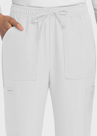 Cherokee WW Originals Ultra Women's Mid Rise Drawstring Trouser Cargo Pant