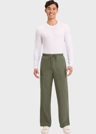 Cherokee WW Originals Ultra Men's Mid Rise Zip Fly Straight Leg Tall Pant