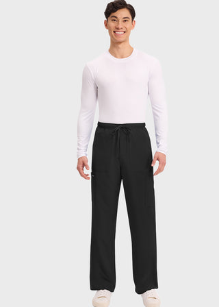 Cherokee WW Originals Ultra Men's Mid Rise Zip Fly Straight Leg Pant