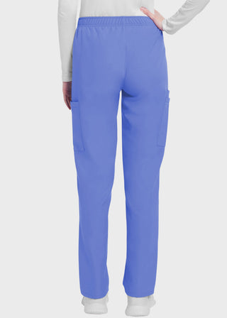 Cherokee WW Originals Ultra Women's  Mid Rise Pull-on Slim Leg Cargo Tall Pant