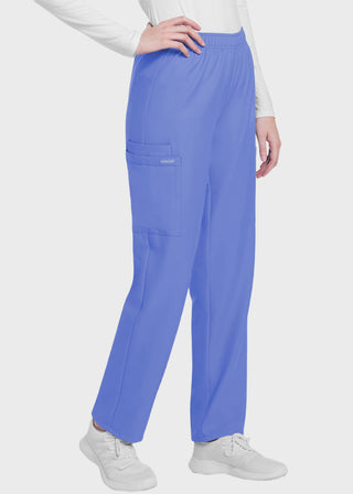 Cherokee WW Originals Ultra Women's  Mid Rise Pull-on Slim Leg Cargo Tall Pant