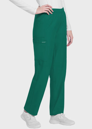 Cherokee WW Originals Ultra Women's  Mid Rise Pull-on Slim Leg Cargo Tall Pant