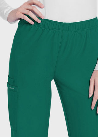 Cherokee WW Originals Ultra Women's  Mid Rise Pull-on Slim Leg Cargo Tall Pant