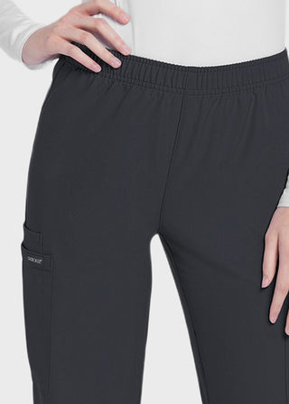 Cherokee WW Originals Ultra Women's  Mid Rise Pull-on Slim Leg Cargo Tall Pant