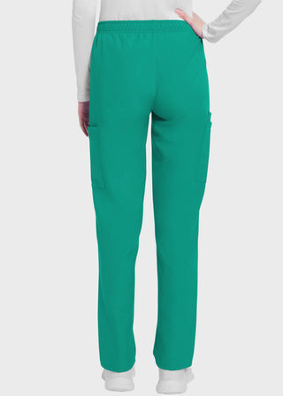 Cherokee WW Originals Ultra Women's  Mid Rise Pull-on Slim Leg Cargo Tall Pant