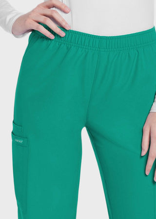 Cherokee WW Originals Ultra Women's  Mid Rise Pull-on Slim Leg Cargo Tall Pant