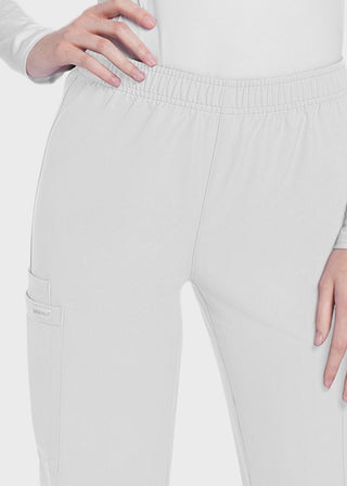 Cherokee WW Originals Ultra Women's  Mid Rise Pull-on Slim Leg Cargo Petite Pant