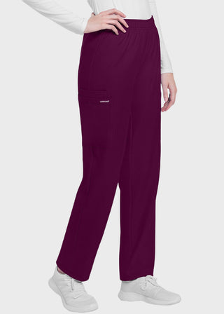 Cherokee WW Originals Ultra Women's  Mid Rise Pull-on Slim Leg Cargo Tall Pant