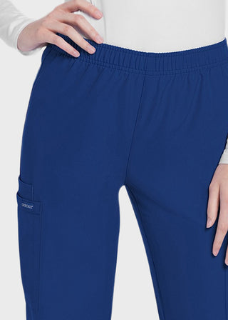 Cherokee WW Originals Ultra Women's  Mid Rise Pull-on Slim Leg Cargo Pant