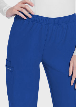 Cherokee WW Originals Ultra Women's  Mid Rise Pull-on Slim Leg Cargo Pant