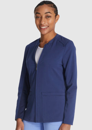 Cherokee Atmos Women's 2 Pocket Zip Front Scrub Jacket