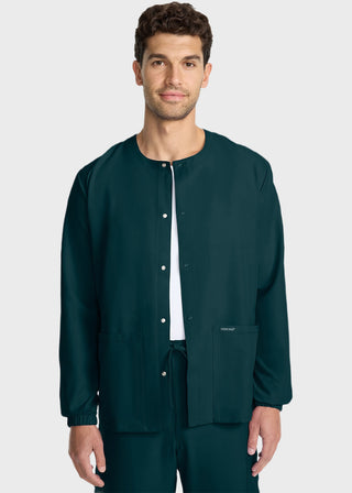 Cherokee WW Originals Ultra Unisex Snap Front Warm Up Jacket