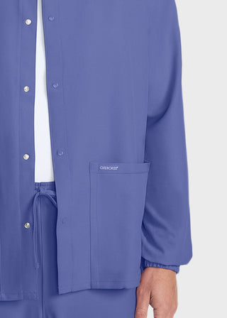 Cherokee WW Originals Ultra Unisex Snap Front Warm Up Jacket