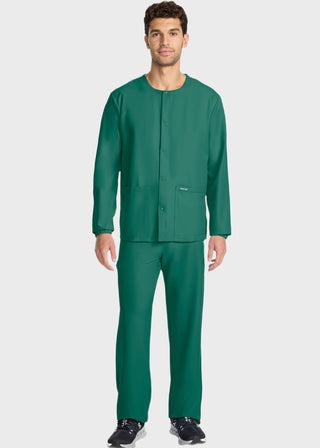 Cherokee WW Originals Ultra Unisex Snap Front Warm Up Jacket