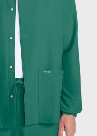 Cherokee WW Originals Ultra Unisex Snap Front Warm Up Jacket