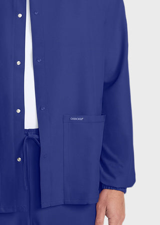 Cherokee WW Originals Ultra Unisex Snap Front Warm Up Jacket