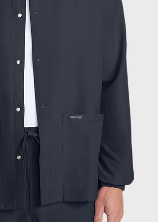 Cherokee WW Originals Ultra Unisex Snap Front Warm Up Jacket