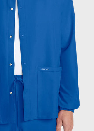 Cherokee WW Originals Ultra Unisex Snap Front Warm Up Jacket