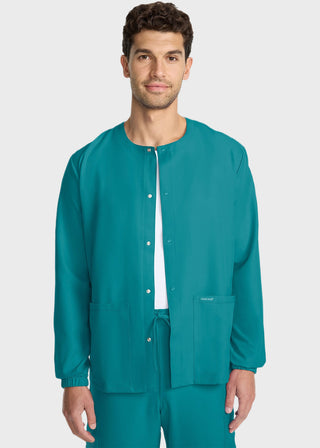 Cherokee WW Originals Ultra Unisex Snap Front Warm Up Jacket