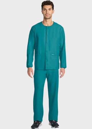 Cherokee WW Originals Ultra Unisex Snap Front Warm Up Jacket