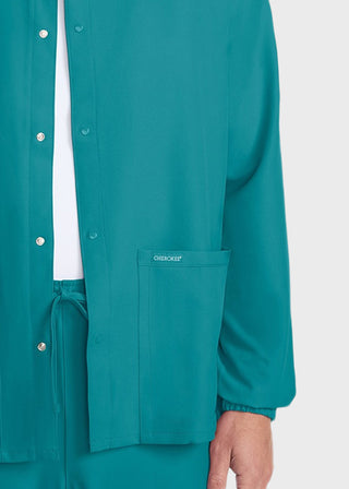 Cherokee WW Originals Ultra Unisex Snap Front Warm Up Jacket