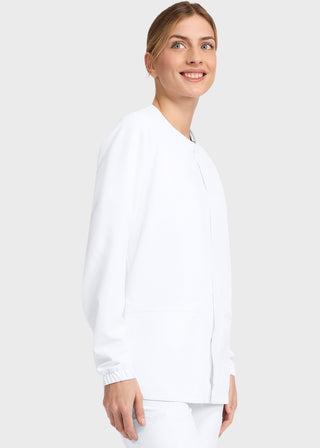 Cherokee WW Originals Ultra Unisex Snap Front Warm Up Jacket