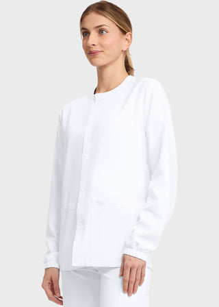 Cherokee WW Originals Ultra Unisex Snap Front Warm Up Jacket