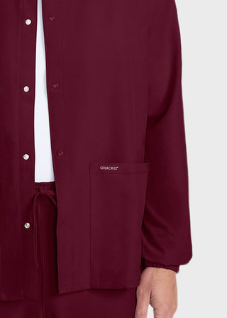 Cherokee WW Originals Ultra Unisex Snap Front Warm Up Jacket