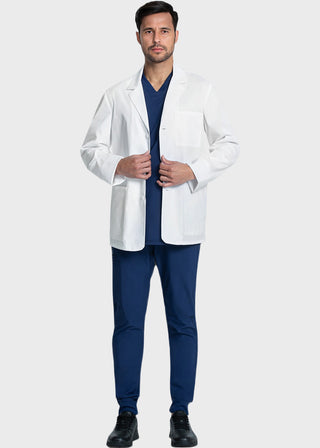 Cherokee Project Lab Men's Fit Consultation Length Lab Coat