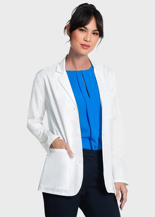 Cherokee Project Lab Women's Modern Classic fit Consultation Length Lab coat