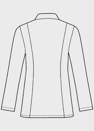 Cherokee Project Lab Women's Modern Classic Fit Consultation Length Lab Coat