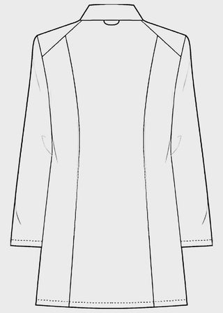 Cherokee Project Lab Women's Classic Fit Tall Lab Coat