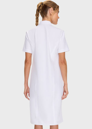 Cherokee Women's Button Front Dress in White