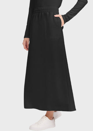 Cherokee Ww Origanls Ultra Women's Elastic Waist Skirt