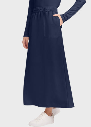 Cherokee Ww Origanls Ultra Women's Elastic Waist Skirt