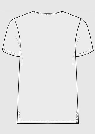 Cherokee Atmos Men's V-Neck Zip Pocket Scrub Top