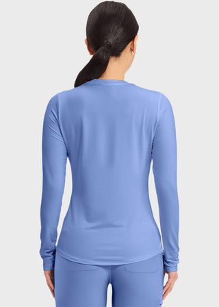 Cherokee Basics Women's Long Sleeve Underscrub Knit Tee