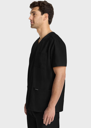 Cherokee Men's Tuck-in V-Neck Top