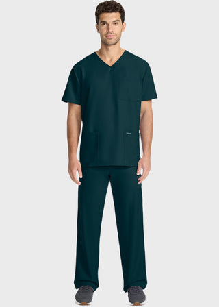 Cherokee Men's Tuck-in V-Neck Top