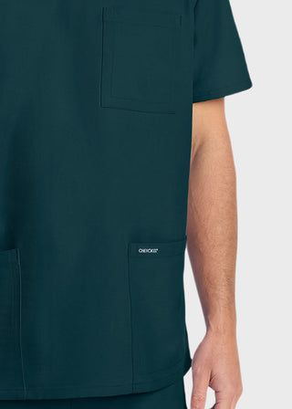 Cherokee Men's Tuck-in V-Neck Top