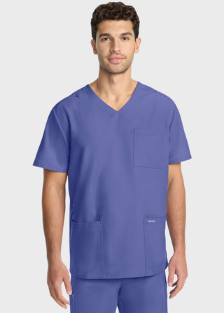 Cherokee Men's Tuck-in V-Neck Top