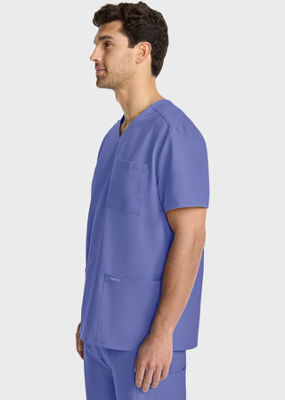 Cherokee Men's Tuck-in V-Neck Top