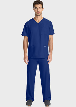 Cherokee Men's Tuck-in V-Neck Top