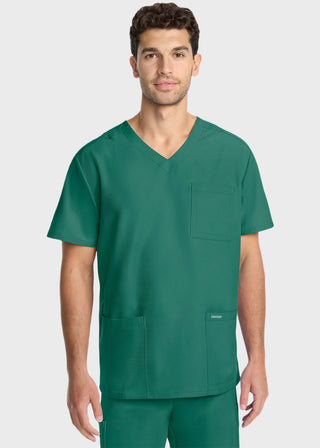 Cherokee Men's Tuck-in V-Neck Top