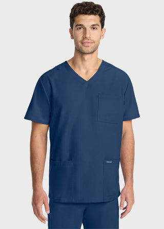 Cherokee Men's Tuck-in V-Neck Top