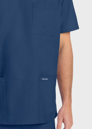 Cherokee Men's Tuck-in V-Neck Top