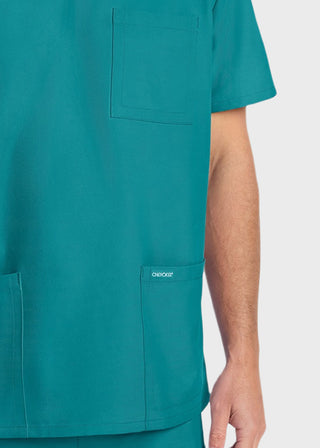 Cherokee Men's Tuck-in V-Neck Top